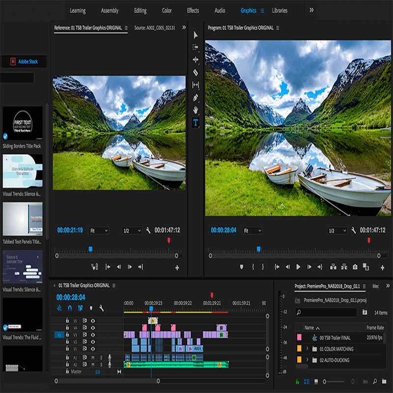  Adobe Premiere Pro 2023- يعتبر أدوبي بريمير (Adobe Premiere Pro) من أبرز وأقوى برامج تحرير الفيديو في العالم. يستخدمه المحترفون في صناعة السينما، التلفزيون، والإعلانات لتقديم محتوى مرئي عالي الجودة. إن كانت لديك رغبة في دخول عالم صناعة الفيديو أو إذا كنت بالفعل محترفًا وتبحث عن أداة قوية لتحرير مقاطعك، فإن أدوبي بريمير هو الخيار الأمثل. في هذا المقال، سنتناول مميزات برنامج أدوبي بريمير، استخداماته، وأهم النصائح التي تساعدك على تحقيق أفضل النتائج.