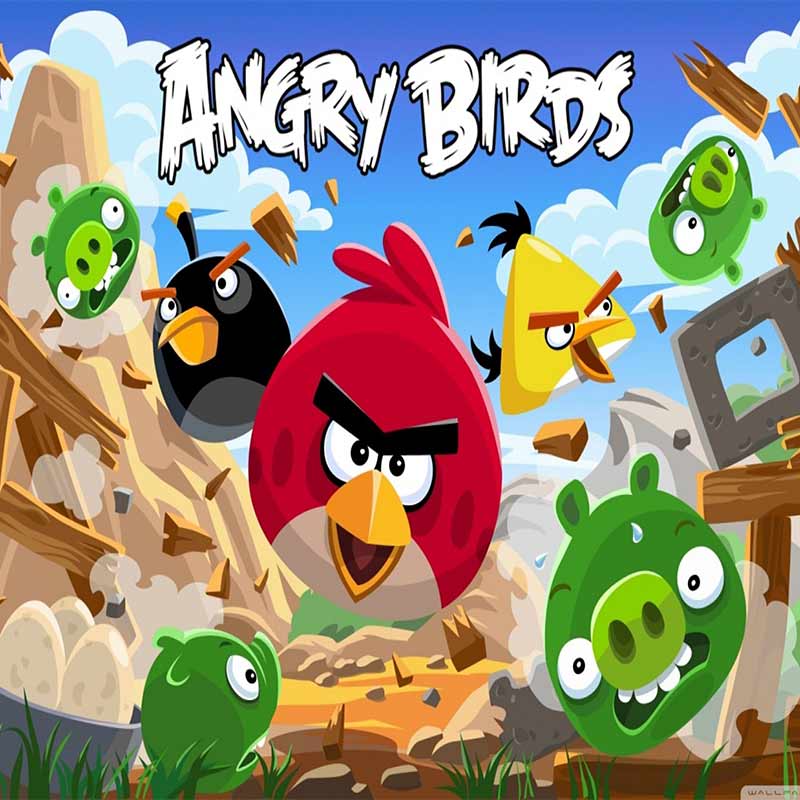  Angry Birds- منذ إطلاقها لأول مرة عام 2009، استطاعت لعبة Angry Birds أن تحجز مكانة خاصة في قلوب الملايين حول العالم. بفضل فكرتها المبتكرة وشخصياتها الظريفة، أصبحت اللعبة واحدة من أكثر الألعاب شهرة وتحميلاً على الإطلاق. طورت اللعبة شركة Rovio Entertainment الفنلندية، وسرعان ما تحولت إلى ظاهرة ثقافية ألهمت أفلامًا، مسلسلات، ومنتجات متنوعة.