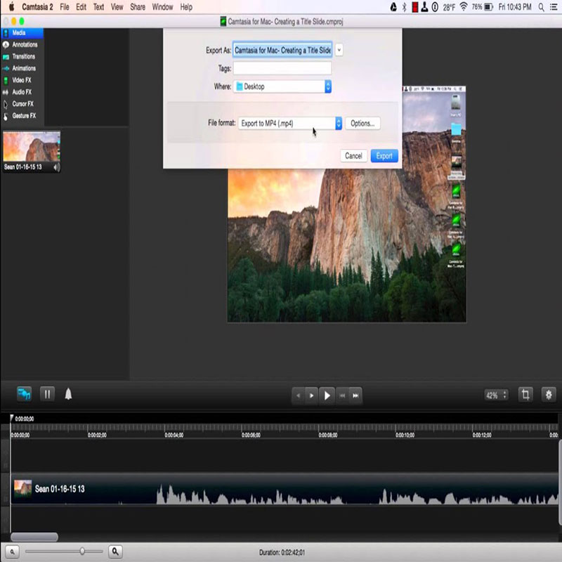 Camtasia- هو أحد أكثر الأدوات شيوعًا في عالم تحرير الفيديو وإعداد المحتوى التعليمي. تم تطويره بواسطة شركة TechSmith ليصبح الحل المثالي لمن يبحث عن وسيلة متكاملة لتسجيل الشاشة، تحرير الفيديو، وإنشاء مواد تعليمية أو ترويجية بجودة عالية.