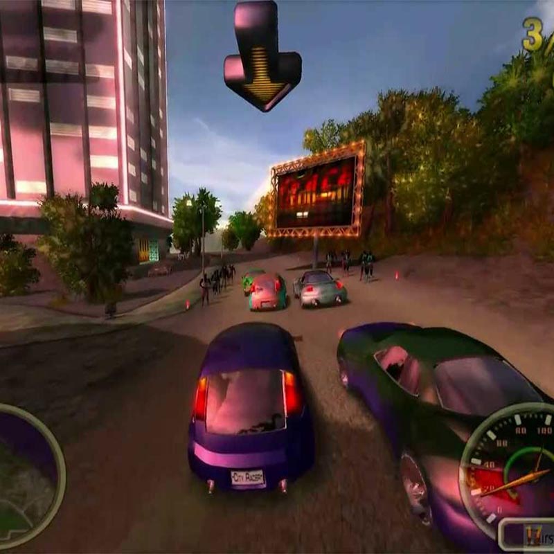 City Racing- لعبة City Racing هي واحدة من أشهر ألعاب سباق السيارات المجانية التي تقدم تجربة مليئة بالإثارة والحماس لعشاق ألعاب السيارات. تتيح اللعبة للاعبين قيادة السيارات في بيئة مفتوحة واستكشاف المدينة مع خوض تحديات سباق مشوقة. منذ إطلاقها، جذبت اللعبة ملايين اللاعبين بفضل سهولة اللعب، الرسومات الممتعة، والخيارات المتنوعة.